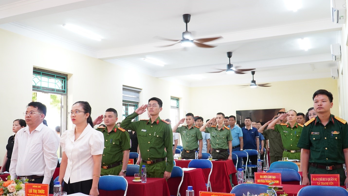 XÃ THANH YÊN TỔ CHỨC “NGÀY HỘI TOÀN DÂN BẢO VỆ AN NINH TỔ QUỐC” NĂM 2026