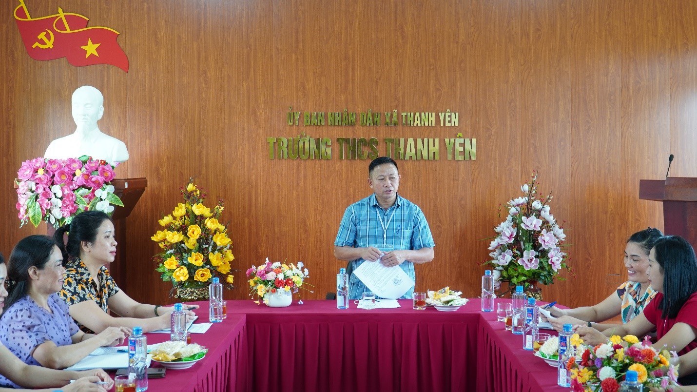 Thanh Yên kiểm tra công tác chuẩn bị năm học 2026 - 2027 tại các cơ sở giáo dục