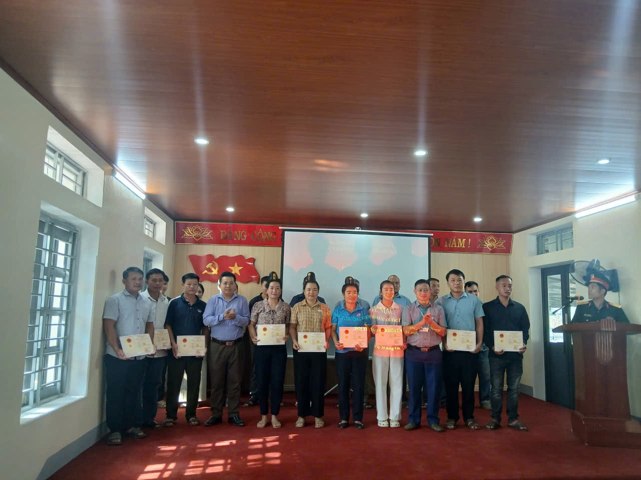 XÃ THANH YÊN BẾ MẠC LỚP BỒI DƯỠNG KIẾN THỨC QUỐC PHÒNG VÀ AN NINH ĐỐI TƯỢNG 4, KHÓA I NĂM 2026